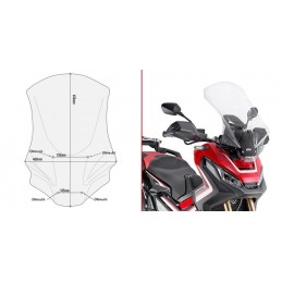 PARABREZZA HONDA X ADV 750