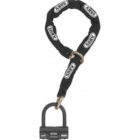 ABUS Granit 58/140HBIII100 + 12KS120 black loop Catena + lucchetto