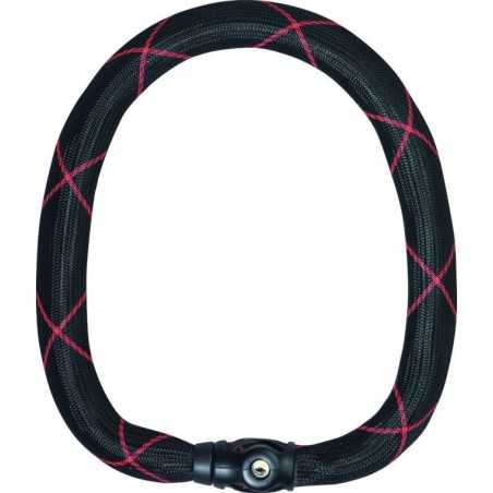 ABUS Steel-O-Chain Ivy 9100/140 black Moto Catena con chiusura